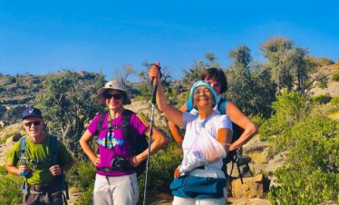 Balcony Walk (W6) Jabal Shams (Local Guide: Mr. Yahya Al Abri)